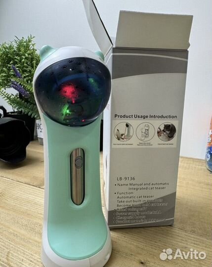 Игрушка для кота лазерная указка автоматическая