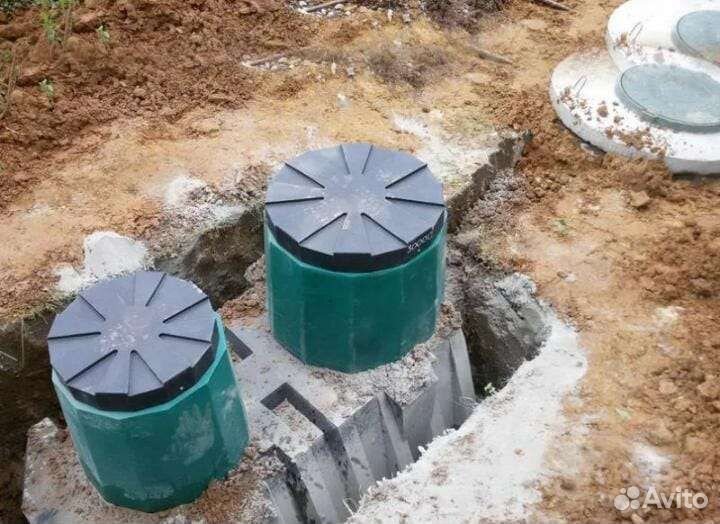 Установка септика. Септики, выгребные ямы, кессон