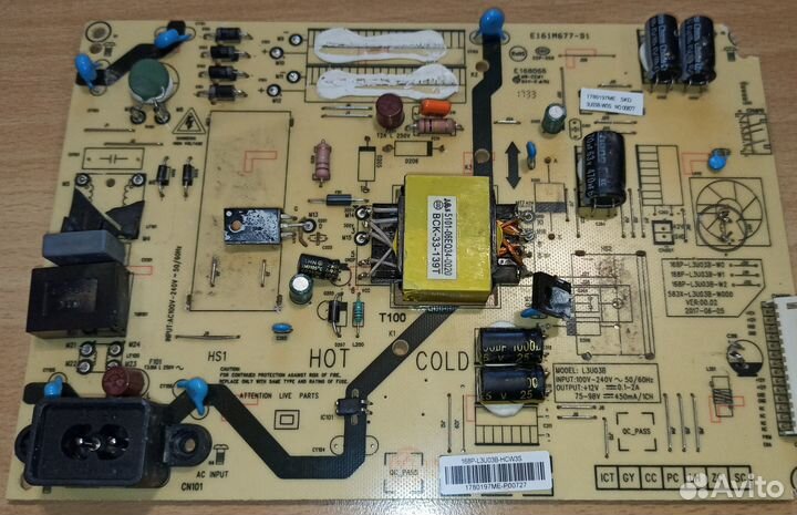 Запчасти к LED TV Skyworth 43”,Toshiba 43” и др