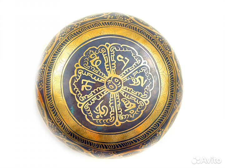 Поющая чаша кованая 21.5см, нота Фа 173гц Pr15