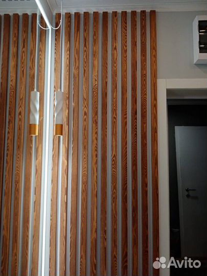 Рейки на стены и потолок из массива дерева