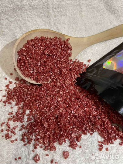 Морская соль для ванны с шимером