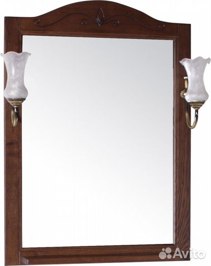 Мебель для ванной ASB-Woodline Салерно 65 орех ант