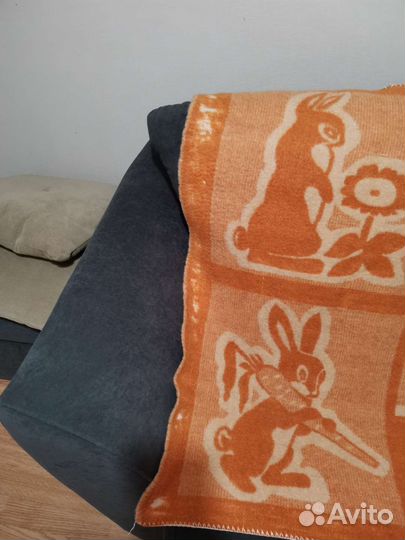 Одеяло детское шерстяное