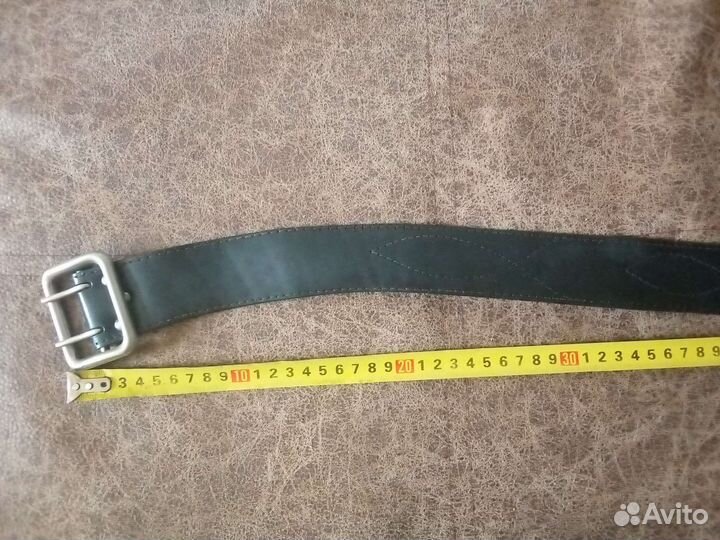 Ремень кожаный офицерский