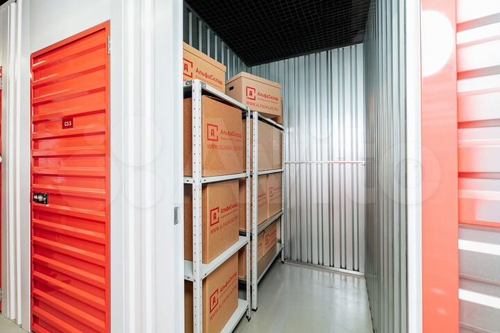 Аренда склада бокс 3 м² для хранения вещей