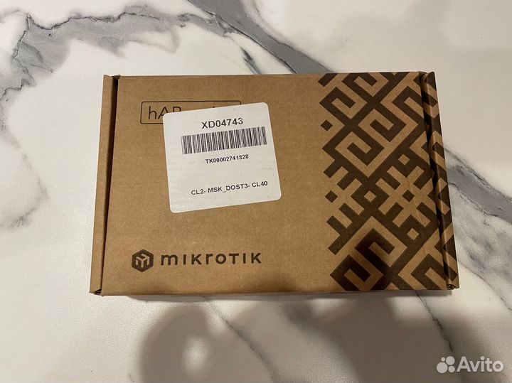 Маршрутизатор Mikrotik haP ax2