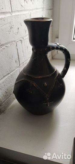 Очень стильный большой кувшин, керамика