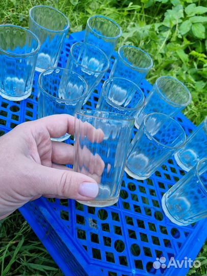 Стаканы и рюмки граненные СССР