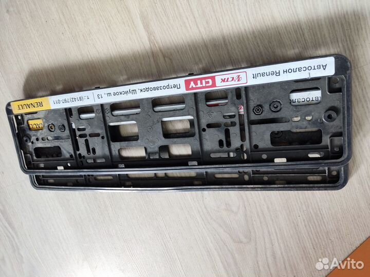 Крепёж номера на авто