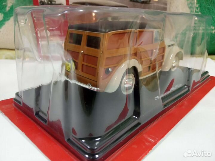 Модель автомобиля Москвич 400-422 в масштабе 1/24