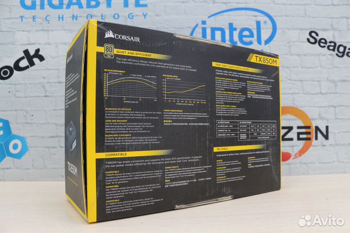 Блок питания Corsair 850W TX850M 80 plus Gold