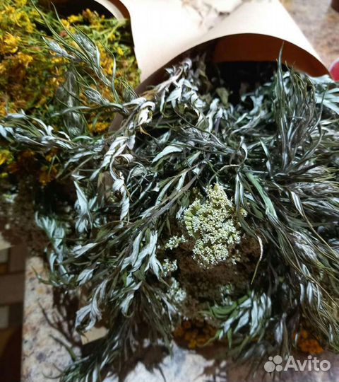 Букеты из трав