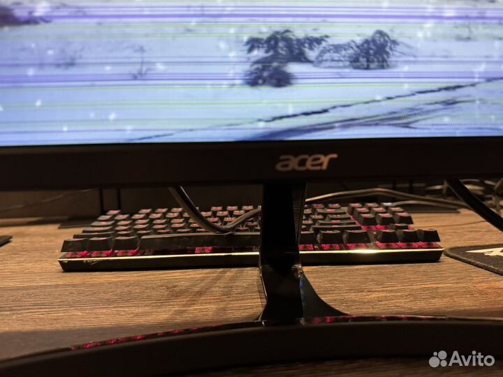 Монтор Acer k243Y (разбита матрица)