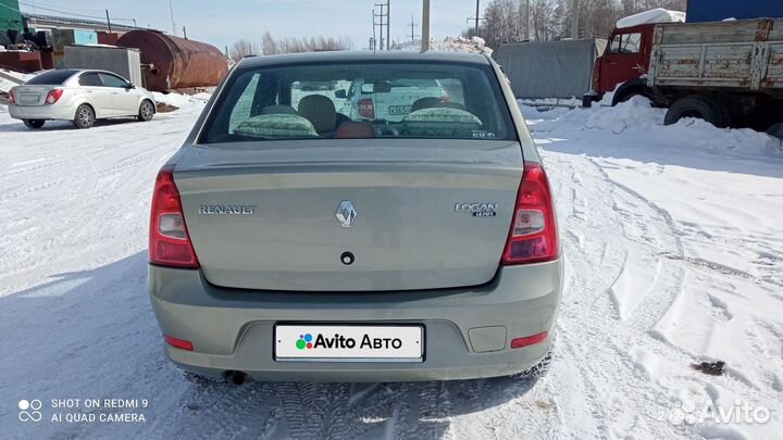 Renault Logan 1.6 МТ, 2011, 130 200 км