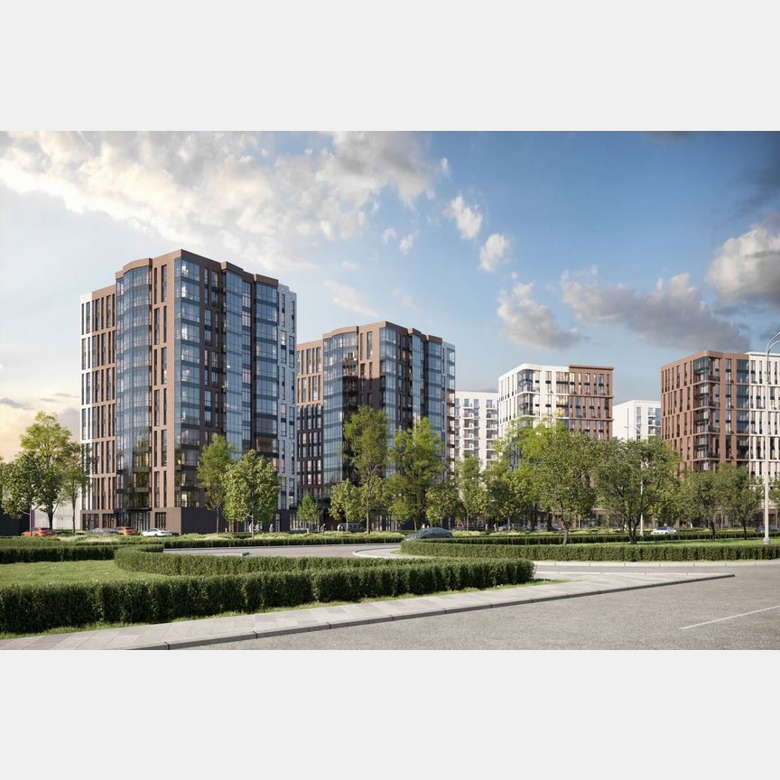 2-к. квартира, 68,9 м², 2/13 эт.