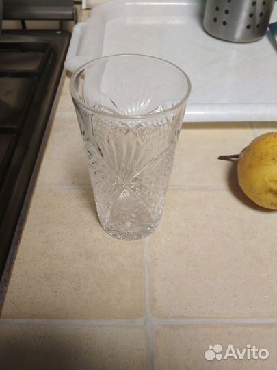 Хрустальный набор стаканов 