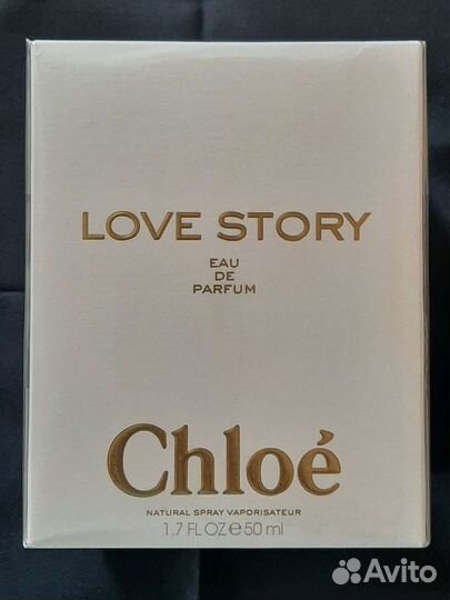 Chloe Love Story парфюм 50мл, Оригинал, новые