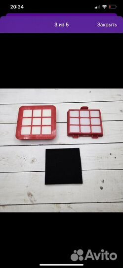 Фильтр для пылесоса gorenje