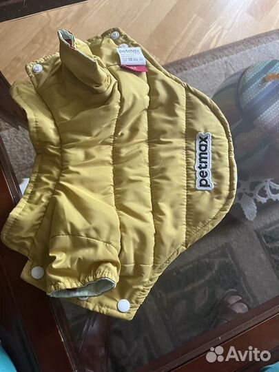 Попона для собачки двусторонняя