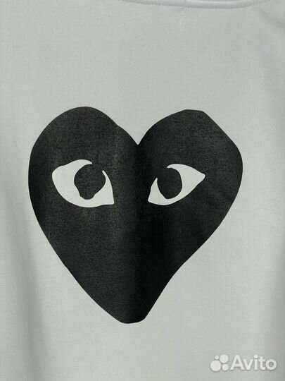 Зип худи Comme Des Garçons на руках