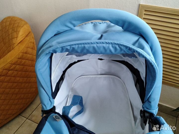 Коляска-люлька Sevillababy Mirra Голубой-Синий