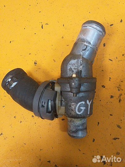 Корпус фланец термостата mazda GY 2.5 MPV