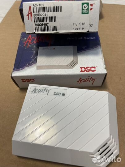 2шт х Датчика разбития стекла DSC AC-101