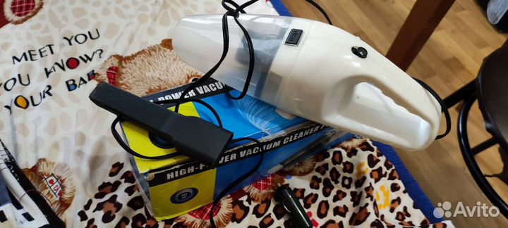 Автомобильный пылесос бу