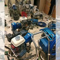 Ремонт окрасочных апаратов graco aspro hyvst titan, Москва