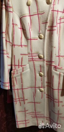 Пальто демисезонное шерсть, кашемир 46-48 размер
