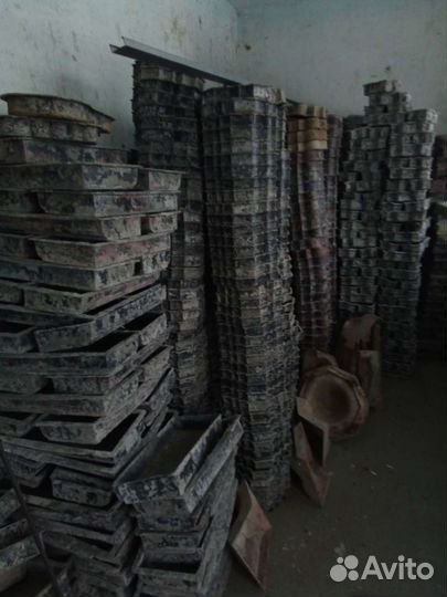 Для производства тротуарной плитки брусчатки формы