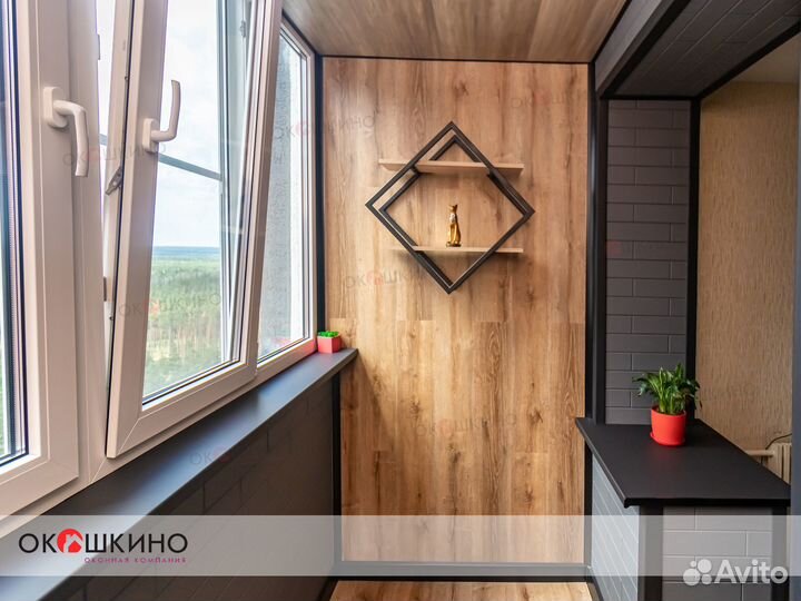 Лоджия с отделкой и утеплением в Волгограде