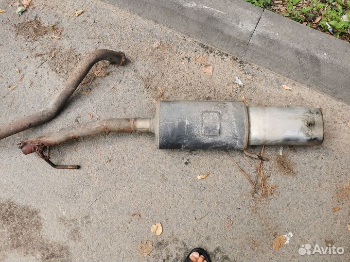 Глушитель на шевролет круз