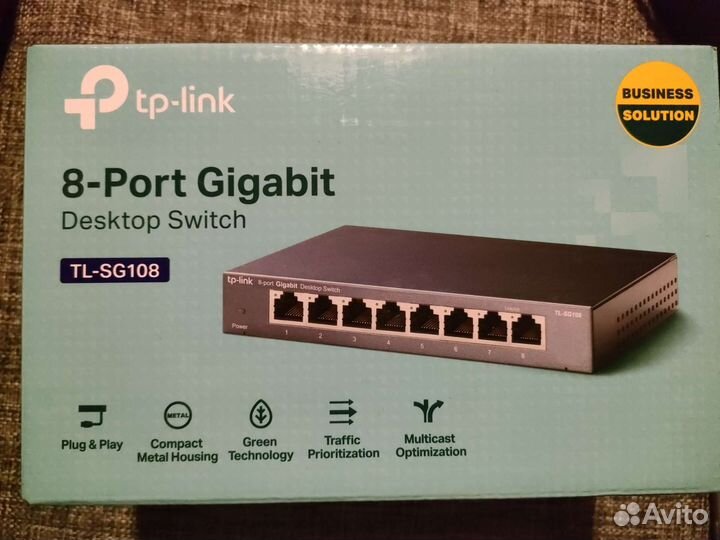 Коммутатор Tp link 8 портов