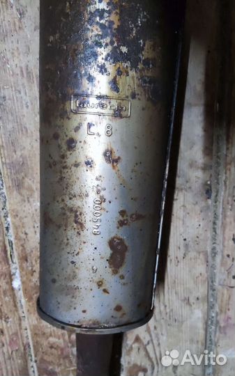 Приёмная труба с гофрой и резонатором Лада Веста