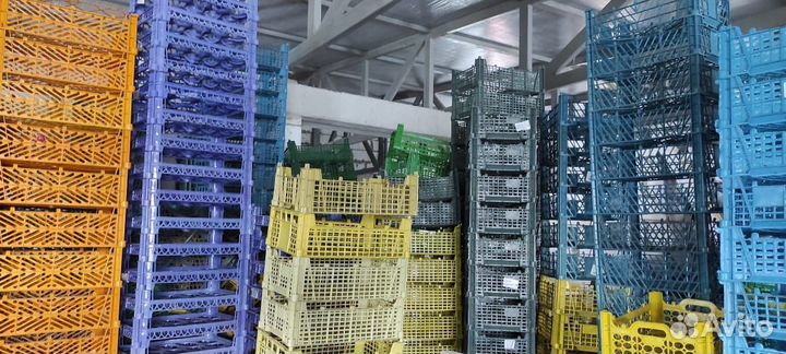 Пластиковые ящики бу