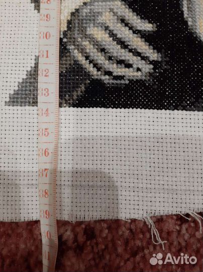 Вышитые картины без рамок