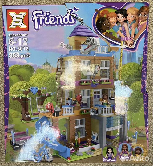 Lego Friends дом дружбы
