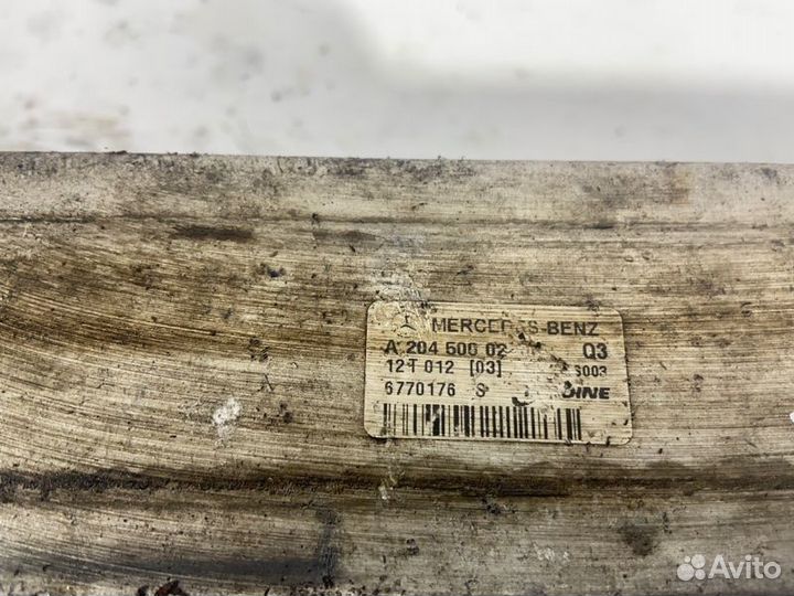 Интеркулер W212