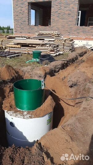 Установка септика под ключ