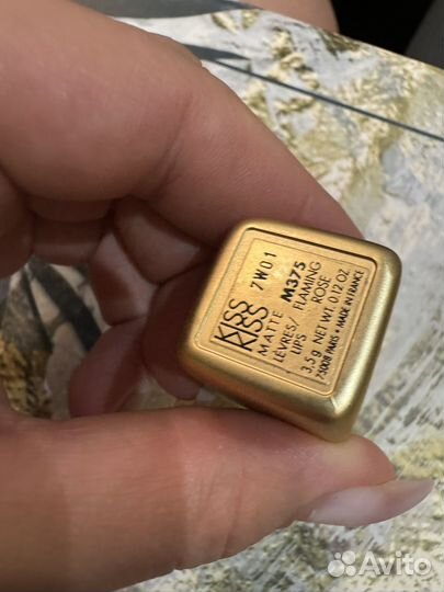 Guerlain kiss kiss M375 Flaming помада оригинал