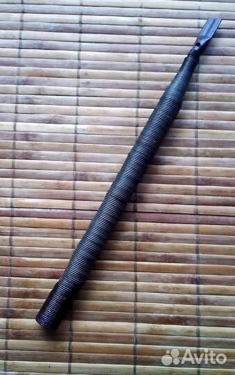 Пружина 28см d1см, внутри металл.стержень