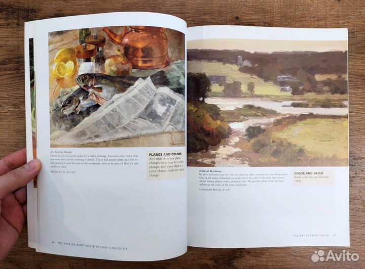 Книга по живописи Light and Color Oil Painting