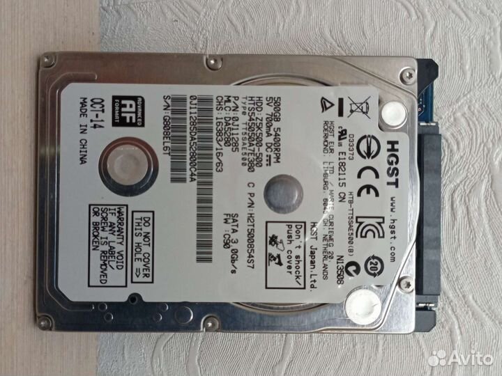 Жесткий диск ssd для ноутбука 500гб 3.0