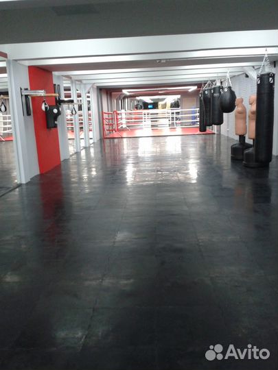 Резиновая модульная плита для спортивных залов