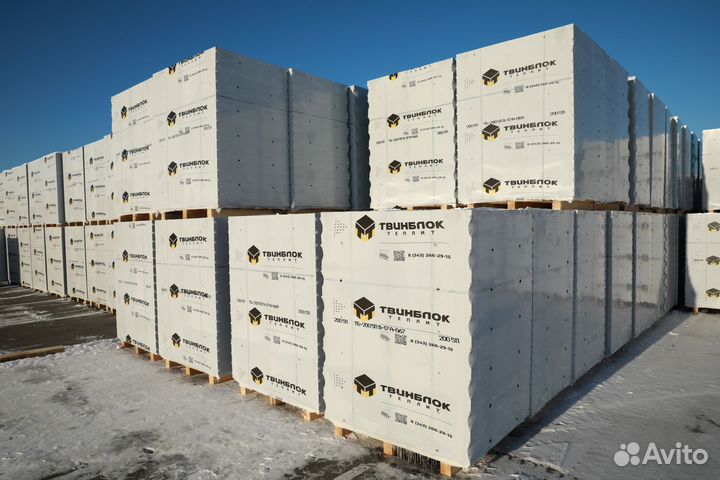 Газоблок Теплит D500 B2.5