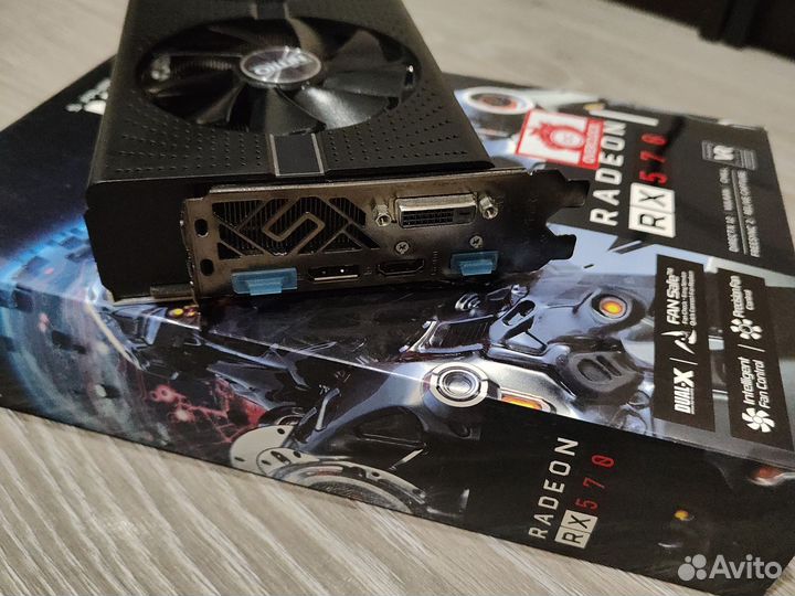 Видеокарта rx 570 4gb sapphire nitro+