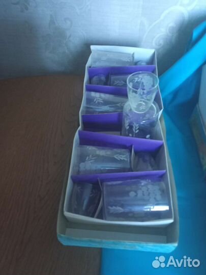 Подарочные наборы фужеры и рюмки СССР