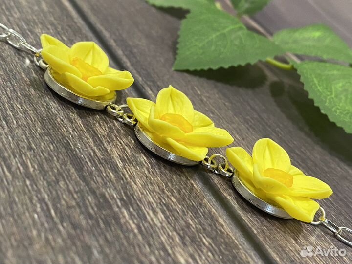 Браслет нарциссы